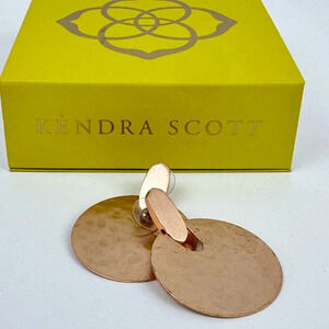 Kendra Scott Didi Statement Earrings Woman Gold